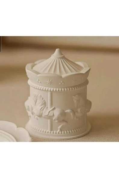 The Lavender Candle Atlı Karınca Dekoratif Takı Kutusu ürün görseli 1