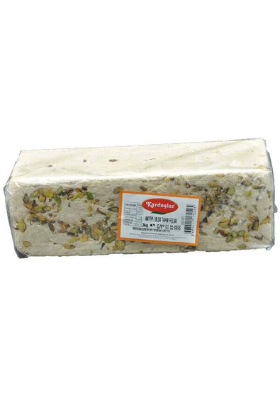 Kardeşler Antep Fıstıklı Tahin Helva Blok 3 KG ürün görseli 1