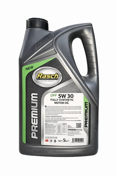 Rasch 5W30 C3 Fully Synthetıc 5lt - Resim 2