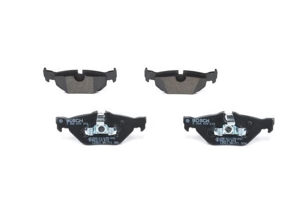 BOSCH FREN BALATASI ARKA BMW E84-E87-E90-X1 (KULAKLI) ürün görseli 1