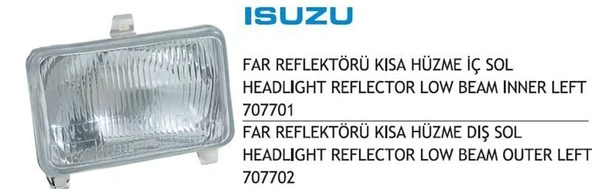AYFAR FAR ISUZU FORD 2000 .KISA HÜZME DIŞ SOL ürün görseli 1
