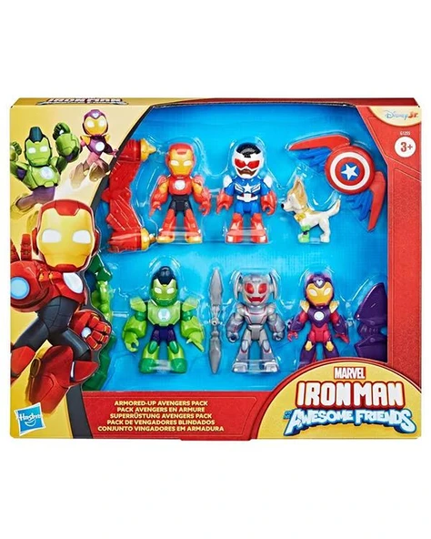 Iron Man And His Awoesome Friends Zırhlı Avengers Seti G1255 ürün görseli 1
