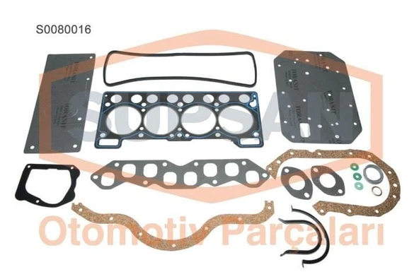 SUPSAN CONTA TAM TAKIM RENAULT R9 (L42 )-1400 (ENG. C1J) Keçesiz, SKC li ürün görseli 1
