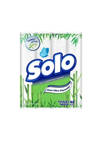 Solo Bambu Katkılı 40'lı Tuvalet Kağıdı - Resim 2