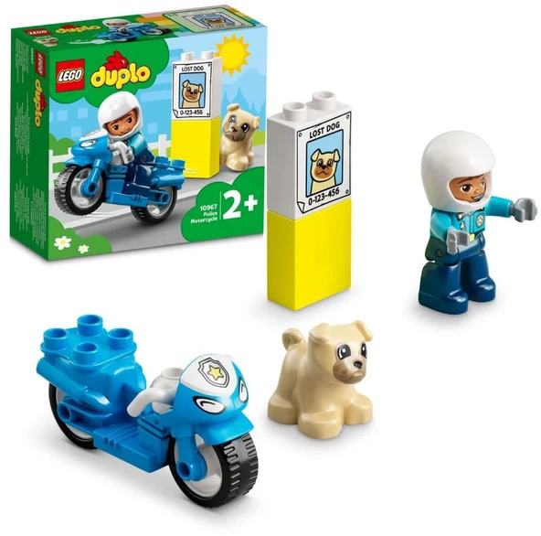 Lego Duplo Kurtarma Polis Motosikleti ürün görseli 1