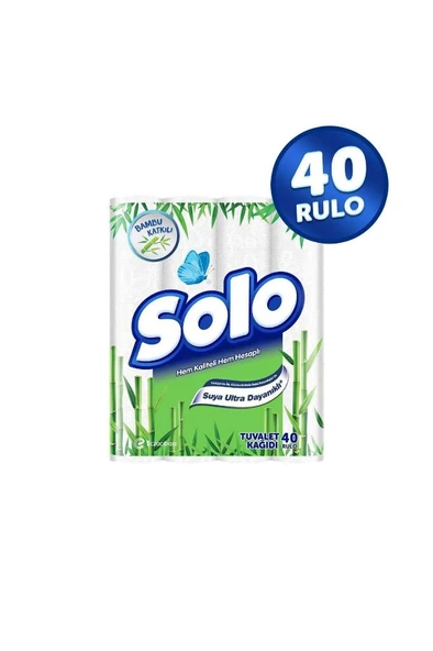 Solo Bambu Katkılı 40'lı Tuvalet Kağıdı ürün görseli 1