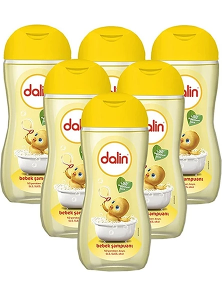 Dalin Bebek Şampuan 200ML 6 Adet Dalin 200 ml ürün görseli 1