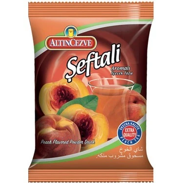ALTINCEZVE ŞEFTALİ AROMALI İÇECEK TOZU 250 G ürün görseli 1