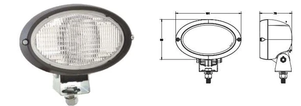 ÇERAY OVAL ÇALIŞMA LAMBASI ürün görseli 1