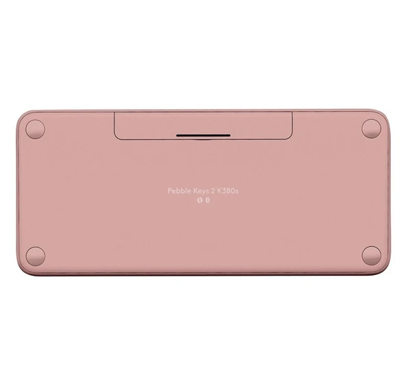 Logitech K380s Çakıl Tuşlu Bluetooth Klavye Pembe - Resim 3