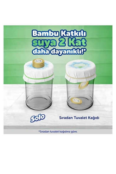 Solo Bambu Katkılı 40'lı Tuvalet Kağıdı - Resim 4