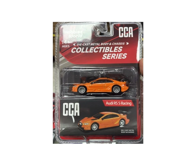 CCA Collectibles Series Audi RS5 Racing Turuncu 1/64 Model Araba ürün görseli 1