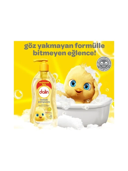 Dalin Bebek Şampuan 200ML 5 Adet Dalin 200 ml - Resim 5