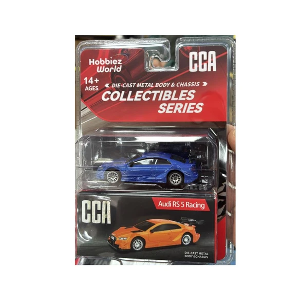 CCA Collectibles Series Audi RS5 Racing Mavi 1/64 Model Araba ürün görseli 1