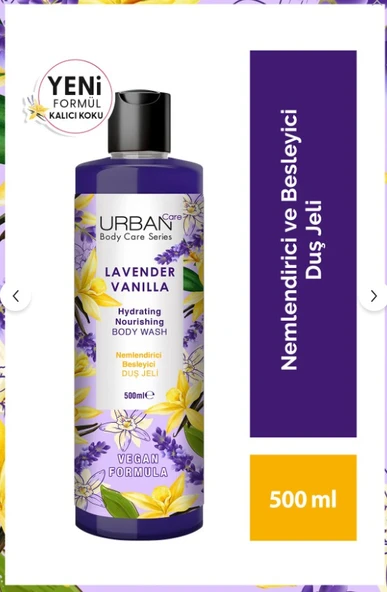 Urban Care Duş Jeli Lavender Vanilla 500 ml ürün görseli 1