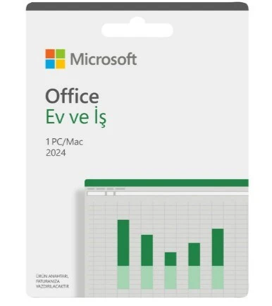 Microsoft Office 2024 Ev-İş Türkçe Kutu EP2-06692 ürün görseli 1