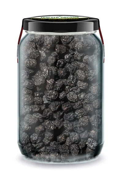 Aronya Kurusu Bi Kavanoz Aronia 660 cc Cam Kavanozda Saf Katkısız Aronya Meyvesi Kurusu Dried Aronia ürün görseli 1
