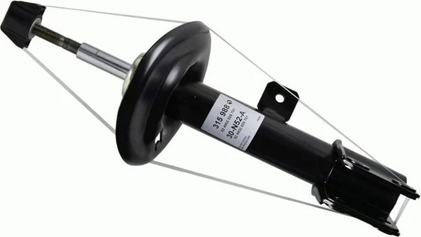 SACHS ÖN SOL AMORTİSÖR CITROEN   C4 II (B7), C4 II KASTEN/SCHRÄGHECK (NC_), DS4 (NX_) ürün görseli 1