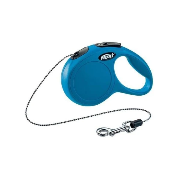 Flexi New Classic Otomatik Mavi İpli Köpek Gezdirme Tasması XSmall 3 Metre ürün görseli 1