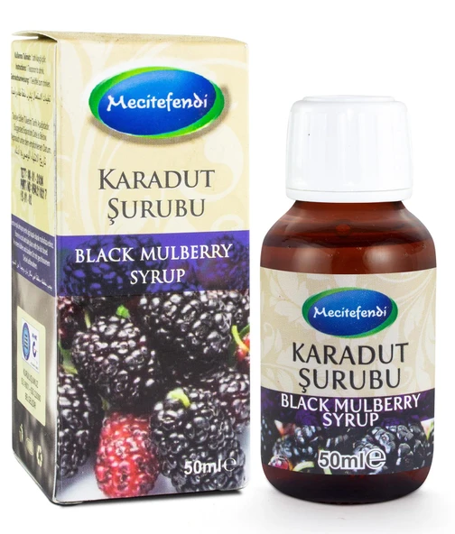 MECİTEFENDİ KARADUT ŞURUBU 50 ML ürün görseli 1