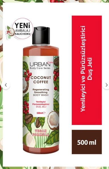Urban Care Body Care Duş Jeli Coconut Coffee 500 ml ürün görseli 1