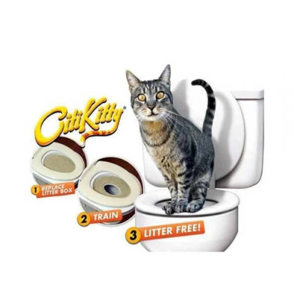 CitiKitty Kedi Tuvalet Eğitim Seti ürün görseli 1