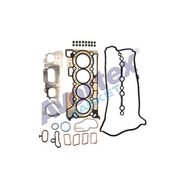 AVORTEX ÜST TAKIM CONTA SKC DAHİL RENAULT 1.2 TCE  (H5F) CLİO-CAPTUR-MEGANE-KADJAR-SCENİC SUBAP LASTİKLİ ürün görseli 1