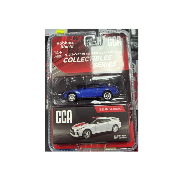 CCA Collectibles Series Nissan GTR (R35) Mavi 1/64 Model Araba ürün görseli 1