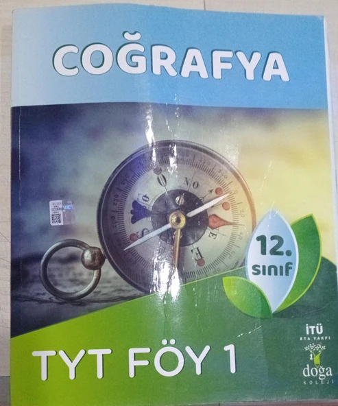 TYT COĞRAFYA 12.SINIF KONU ANLATIMLI VE SORU BANKASI 31 FÖY  248 SAYFA ürün görseli 1