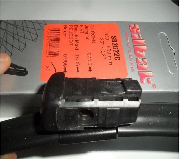 SİLBAK SİLECEK SÜPÜRGESİ MUZ (TK) FIAT DUCATO MAXİ 07/06- CITROEN JUMPER 07/06- PEUGEOT BOXER 07/06- ürün görseli 1