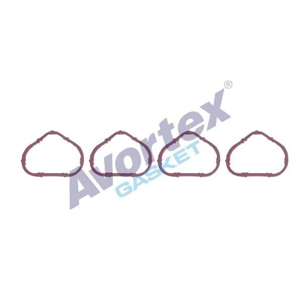 AVORTEX EMME MANİFOLD CONTA RENAULT 1.2 16V (D4D-D4F) KANGOO-CLİO2-SYMBOL2 - 1.2 16V (D4F) CLİO3-TWİNGO-MODU S SİLİKON TAKIM ürün görseli 1