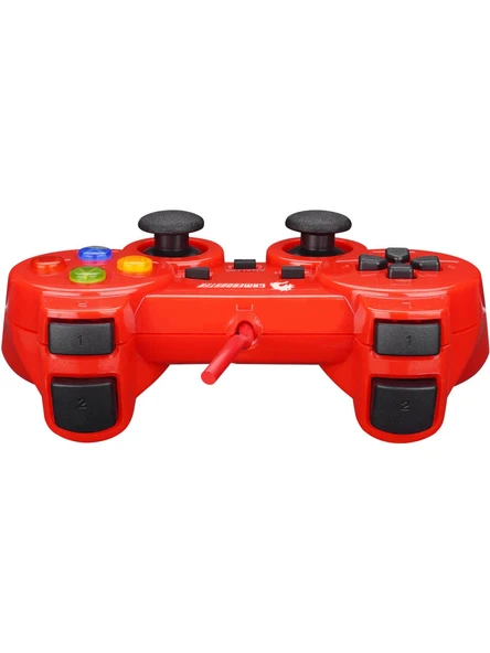 GameBooster GB-J101R Kırmızı Kablolu PC Oyun Kolu ürün görseli 1