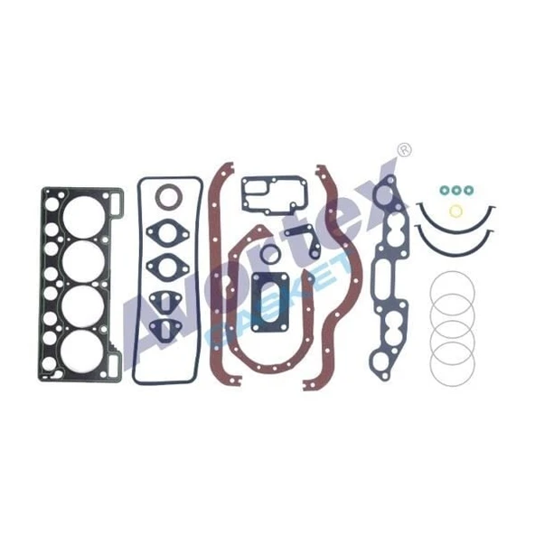 AVORTEX MOTOR TAKIM CONTA RENAULT R12  1.300CC KEÇESİZ-SKC Lİ ürün görseli 1