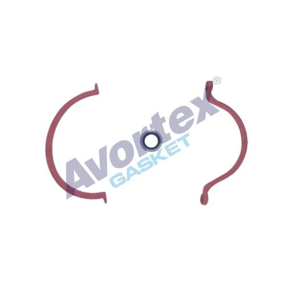 AVORTEX KARTER BOĞAZ LASTİK CONTA RENAULT 1.4  8V ENERGY (E6J-E7J) (YAN DELİK) CLİO-19   DELİKLİ+DELİKSİZ+KA ürün görseli 1