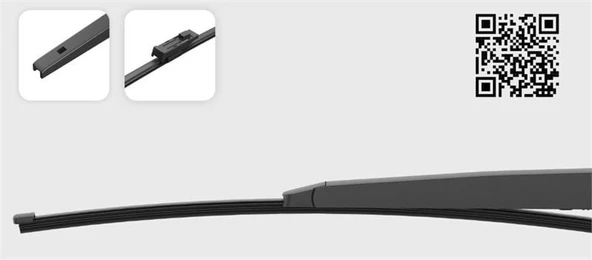SİLBAK SİLECEK SÜPÜRGESİ ARKA (350MM) FORD TOURNEO VW CADDY ürün görseli 1