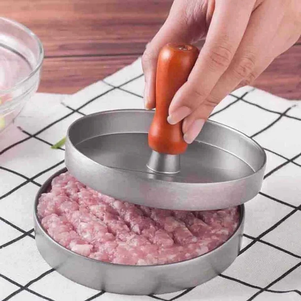 Hamburger Pressi Alüminyum 12 cm (HPR-12) ürün görseli 1