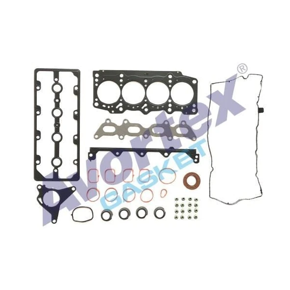 AVORTEX ÜST TAKIM CONTA FIAT 1.4 16V  GRANDE PUNTO-LİNEA-STİLO  VİTON KEÇELİ-SUBAP LASTİKLİ-SKC Lİ ürün görseli 1