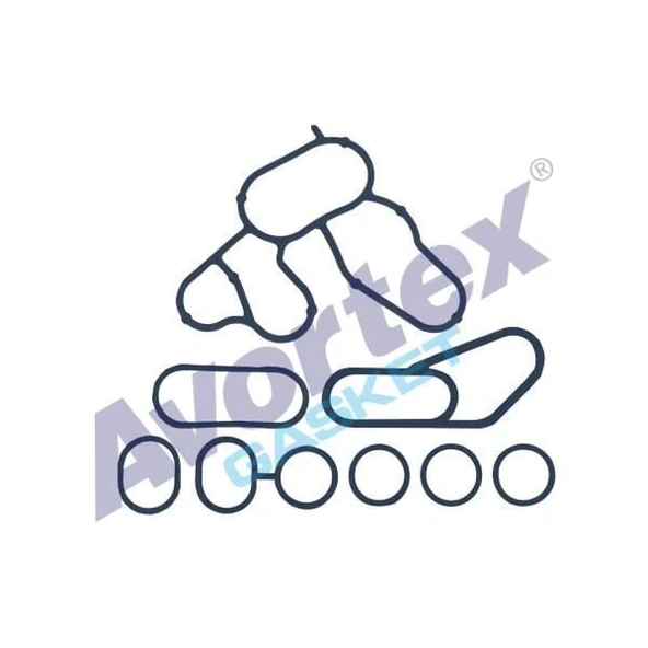 AVORTEX YAĞ SOĞUTUCU LASTİK TAKIMI FIAT 1.3 MULTİJET (JTD) 16V  DOBLO-PALİO-ALBEA-PUNTO-PANDA-LİNEA-FİORİNO  EURO 4 LASTİK TAKIM (EURO4 / EURO5) ürün görseli 1