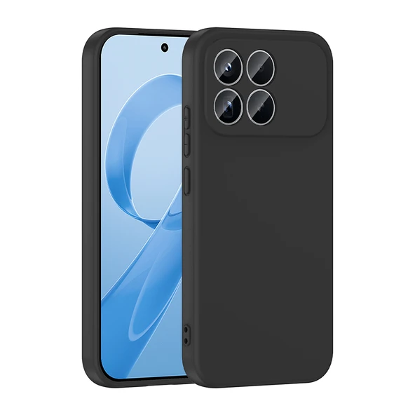 Xiaomi Poco F8 Pro Kılıf Lansman Tasarım İç Yüzeyi Kadife Silikon ürün görseli 1