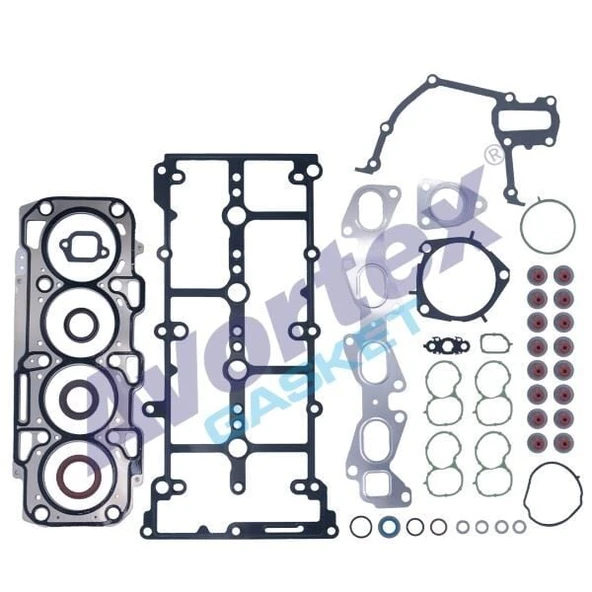 AVORTEX FULL TAKIM CONTA SKC DAHİL FIAT 1.6 MULTİJET  16V  DOBLO-LİNEA-PRATİCO-BRAVO VİTON KEÇELİ-SUBAP LAST İKLİ-SKC 1,02MM ürün görseli 1