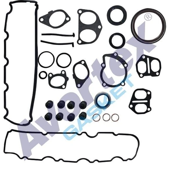 AVORTEX FULL TAKIM CONTA SKC HARİÇ PEUGEOT PARTNER 1.9 DİZEL  (DW8) VİTON KEÇELİ-SUBAP LASTİKLİ ürün görseli 1