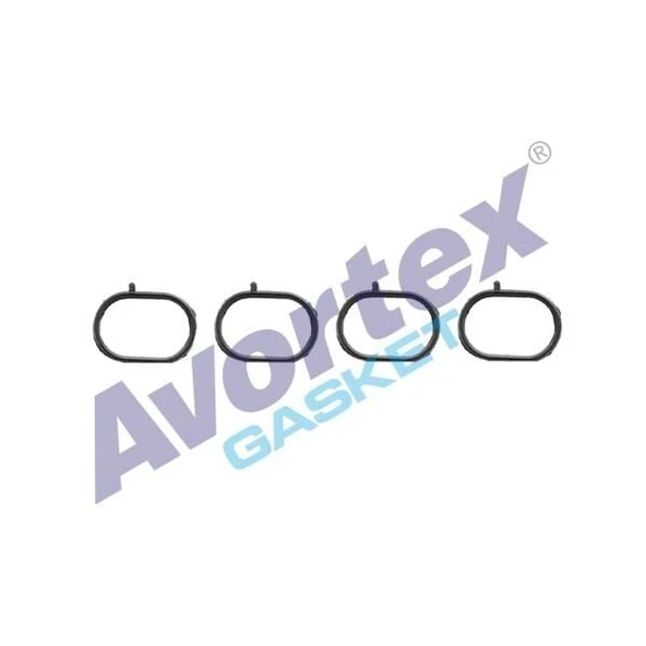 AVORTEX EMME MANİFOLD CONTA FIAT DOBLO  1.9 DİZEL SİLİKON TAKIM 4AD. (OVAL) ürün görseli 1