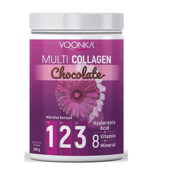 Voonka Multi Collagen Chocolate 380 gr ürün görseli 1