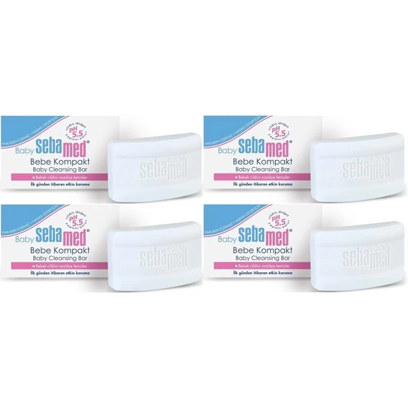 Sebamed Bebek Sabunu 100Gr Kompakt (4 Lü Set) ürün görseli 1
