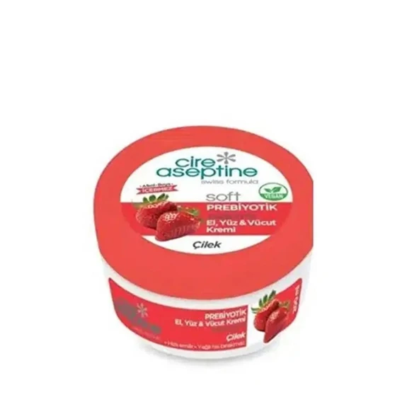 Cire Aseptine Soft Çilek Özlü Prebiyotik Krem 200 ml ürün görseli 1