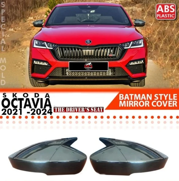 Skoda Octavia Yarasa Batman Ayna Kapağı 2021-2024 ürün görseli 1