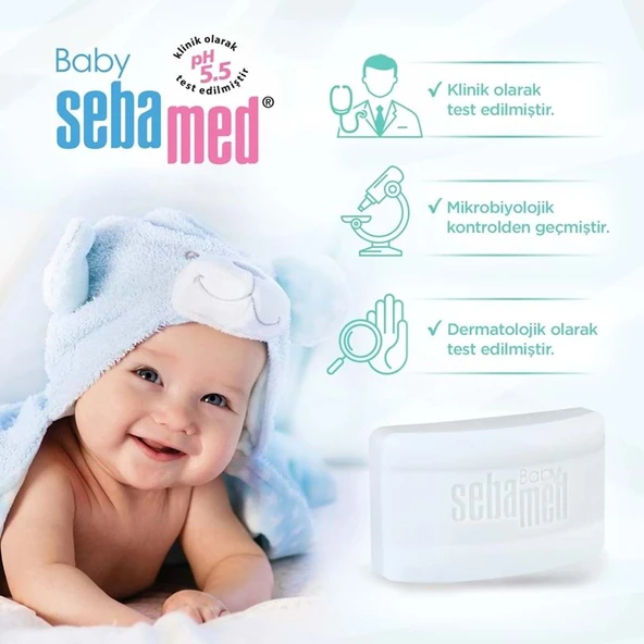 Sebamed Bebek Sabunu 100Gr Kompakt (3 Lü Set) - Resim 8