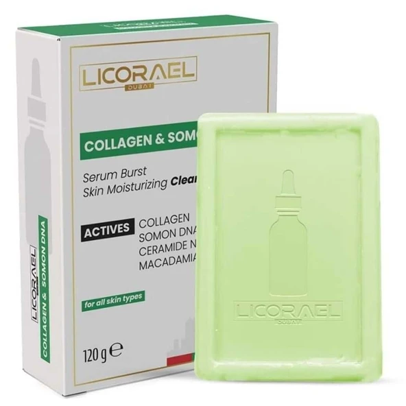 Licorael Dubai Collagen & Somon Dna (Kollajen - Salmon) Sabun 120GR ürün görseli 1