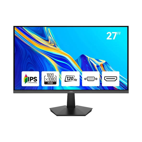 27" MF2708-A V2 IPS FHD 120Hz Gaming Monitör LCD 5ms ürün görseli 1