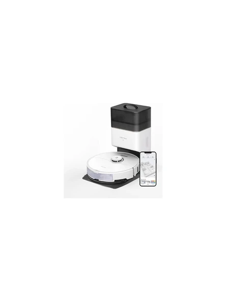 Roborock S8 Plus Beyaz Çöp İstasyonlu Akıllı Robot Süpürge - Resim 4